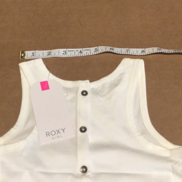 NWT $22 ROXY GIRLS 4 SHINING SUN B TANK TOP - Picture 6 of 7